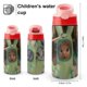 thumbnail image 2 of PookooBotella de Agua con Tapa Pop Top de Un Toque, Acero Inoxidable, a Prueba de Fugas, para Deportes, Botella Infantil rosa 12 oz, 2 of 6