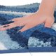 thumbnail image 3 of REGALWOVEN Alfombra Abstracta para Baño, Alfombrilla de Baño Suave Antideslizante Alfombrillas de Baño Alfombra de Baño Engrosada Absorción de Agua Estilo Artístico Azul 16" x 24", 3 of 6