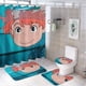 thumbnail image 1 of Set de Cortina de Baño y Alfombras Ponyo 4 Piezas, 1 of 6