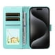 thumbnail image 2 of Funda Billetera FOXDOCK Compatible con Motorola Moto G35 5G, Diseño Perrito Tierno, Ranuras para Tarjetas y Soporte Plegable, 2 of 6