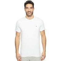 Camiseta Tommy Hilfiger Core Flag Con Cuello Redondo Para Hombre, Color Blanco, Xxl