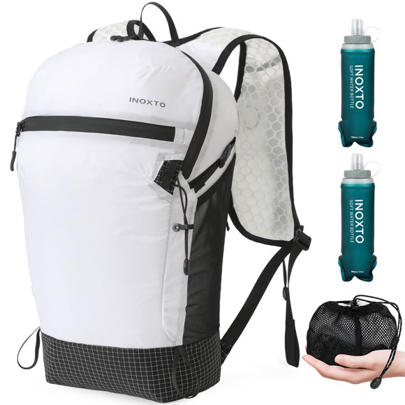 Mochila IX INOXTO 15L/22L Plegable Impermeable Blanca