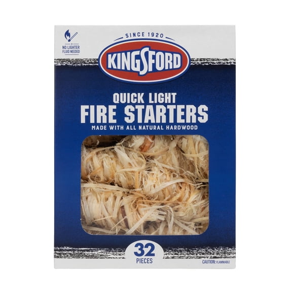 Rollos para encender fuego Kingsford Quick Light, 32 piezas