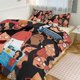 thumbnail image 2 of Bob's Burgers Duvet Cover Set 3 Piece Bedding Set Double Sided Printing Decorative Comforter Cover Set, 2 of 5