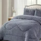 thumbnail image 3 of Plumon De Invierno Peludos Con Chiporro 2 Plazas Gris Peudo, 3 of 3