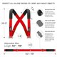 thumbnail image 3 of Protector en X de Moving Straps para 2 personas que levantan 800 kg, 3 of 6
