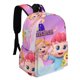 thumbnail image 2 of Bebé Finn-theme Backpack, Campus style schoolbag Bookbag with Adjustable Shoulder Straps And Large Zip Compartment, Unisex Travel Bags.42x30x15cm, 2 of 6