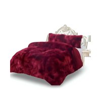 Myl Todo Para El Hogar - Cobertor De Invierno Con Chiporro Peludo 2 Plazas