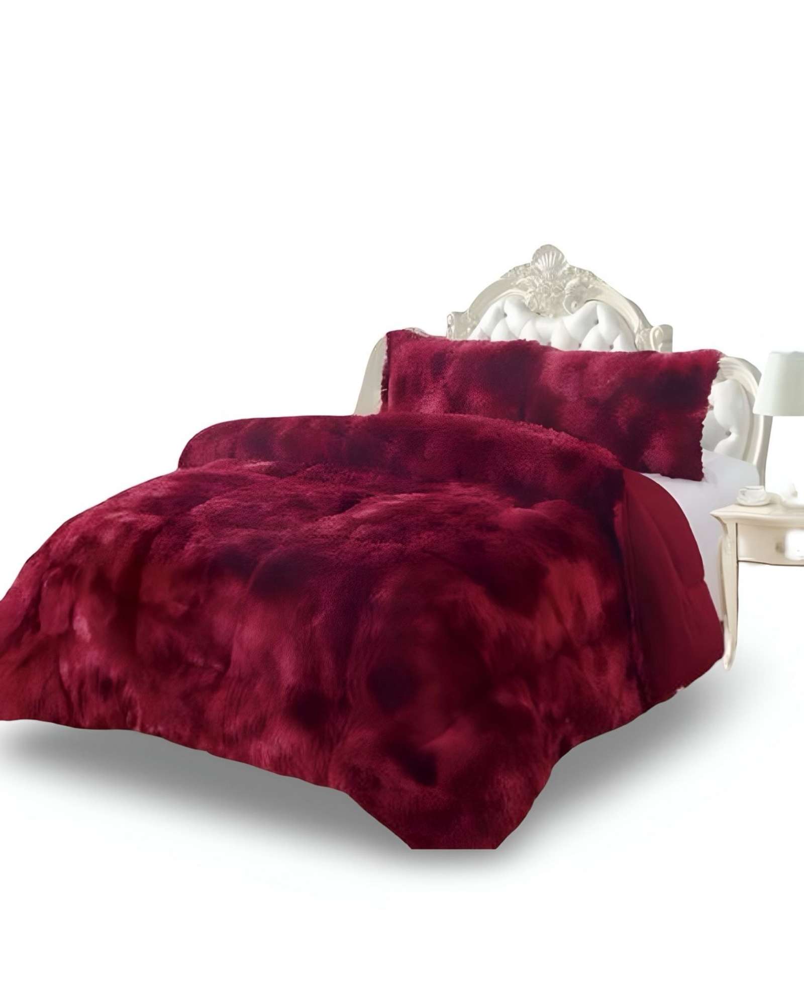 Myl Todo Para El Hogar - Cobertor De Invierno Con Chiporro Peludo 2 Plazas