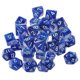 thumbnail image 3 of 40 Piezas De Dados De D6-D20 De Múltiples Caras Para Juguetes De Juego De Mesa De Fiesta D&D TRPG Azul, 3 of 3