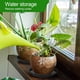 thumbnail image 4 of Paquete de 12 platillos para plantas, bandejas redondas de plástico de 6, 8 y 10 pulgadas para plantas de jardín en interiores y exteriores, que recogen el drenaje de las macetas y el exceso de agua., 4 of 7
