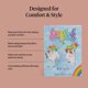 thumbnail image 4 of Funda de almohada Kitsch 48x91 cm Satén Lisa Frank Markie™, 4 of 8