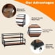 thumbnail image 4 of Organizador para sirope de café, 2 niveles, soporte para 10 botellas, 4 of 9