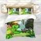 thumbnail image 5 of Franklin Conjunto de sábanas temático, trío de piezas, cómodo y amigable con la piel, diseño único, regalo de decoración para el hogar para familiares, amigos y fans,140cm *210cm, 5 of 6