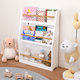 thumbnail image 2 of 3 Tier Kids Book Shelf,Kids Book Rack, Helps Keep Bedrooms, Playrooms, and Classrooms Organized,White, 2 of 3