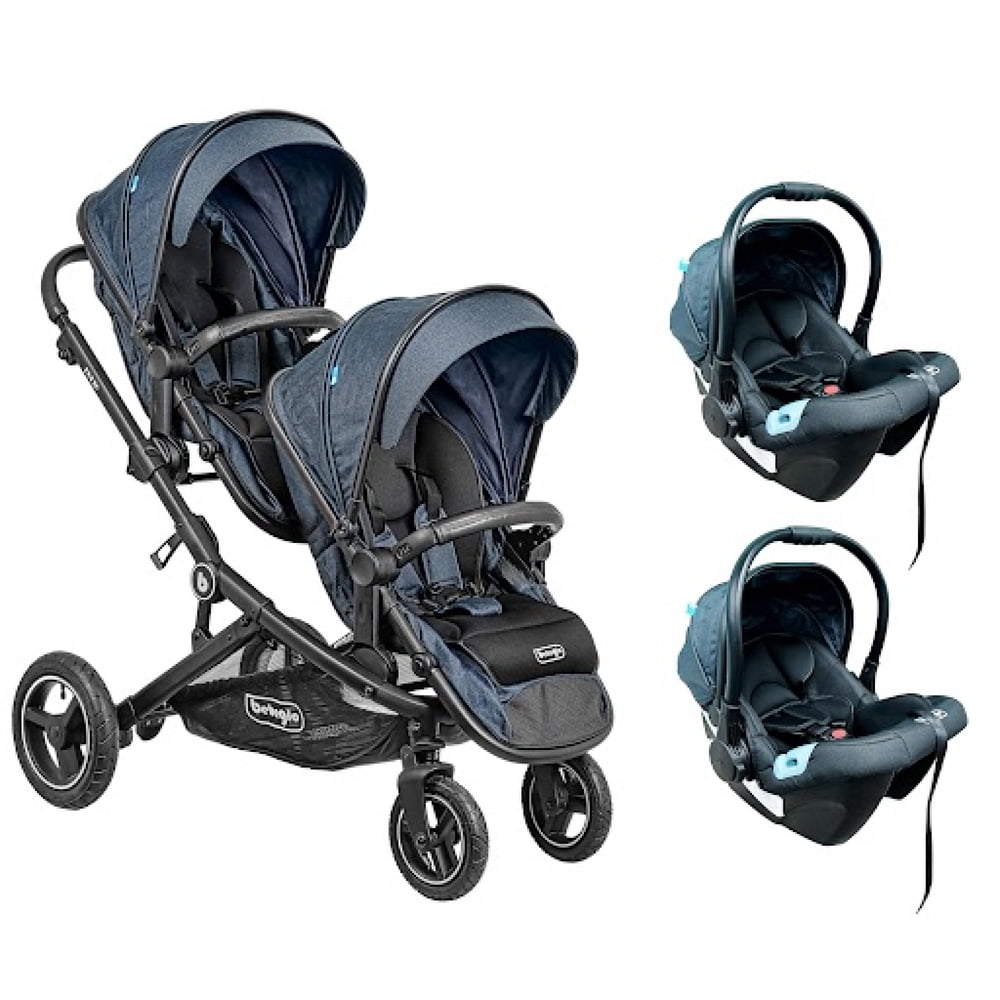 Bebeglo Dueto Travel System Gris