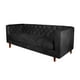 thumbnail image 3 of Sofa Brescia 3c Tela Velvet Vivian Negro, 3 of 4