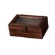thumbnail image 3 of Caja de almacenamiento de baratijas Organizador de joyas Caja de manualidades Caja de recuerdos Estuche de joyería rústico decorativo Caja de joyería 18x12x7cm, 3 of 5