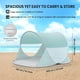 thumbnail image 5 of Carpa de playa portátil emergente ISILER con protección solar UPF 50+, 5 of 6