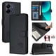 thumbnail image 1 of Funda tipo cartera FOXDOCK para Xiaomi POCO M6 5G con soporte, ranuras, RFID, diseño de gato, 1 of 5