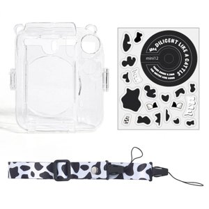 Magideal - De Funda Transparente Para Cámara, Correa De Hombro Extraíble Ajustable De Protección, Soporte Para Imágenes, Bolsa Para Cámara Transparente Para Negro