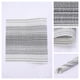 thumbnail image 5 of REGALWOVEN Juego de 6 Manteles Individuales Rectangulares de Plástico para Cocina y Comedor Lavables Resistentes al Calor Manteles de Mesa Limpiables Negro 45x30cm, 5 of 6