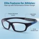 thumbnail image 3 of Gafas Deportivas de Seguridad BLUE CUT 57 mm Antiempañante, 3 of 6