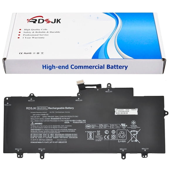 Batería RDSJ BU03XL 11.4V 37.3Wh para HP Chromebook 14