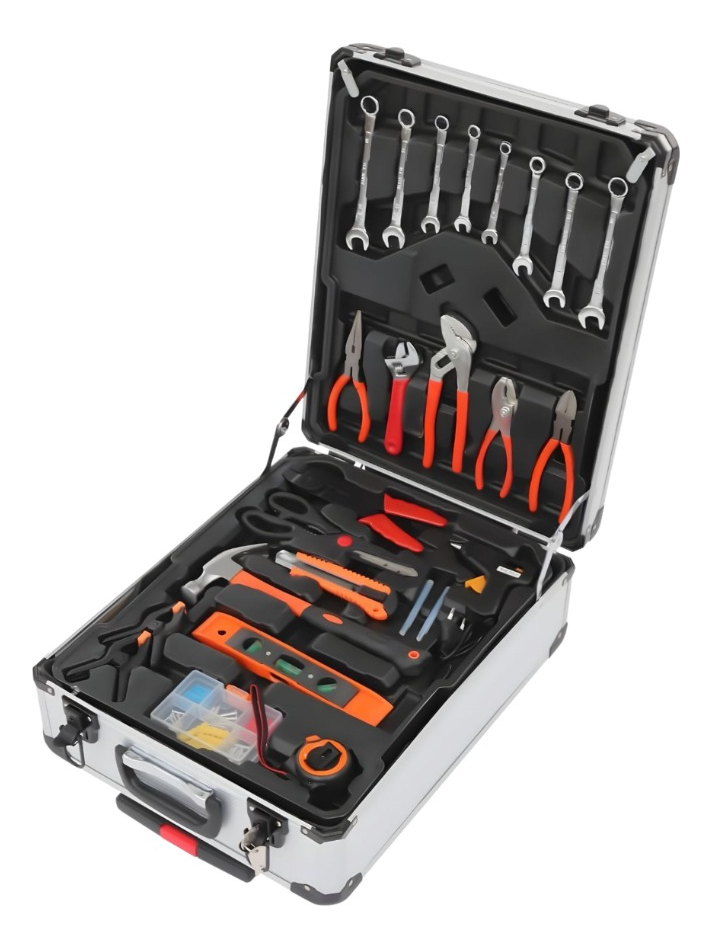 Genérico - Kit Herramienta Profesional Combinada Maleta Transporte Jhn