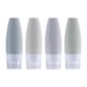 thumbnail image 3 of Botellas De Viaje De Silicona Recargables Para Acondicionador Loción Jabón Hombres Mujeres 4x 60ml, 3 of 5