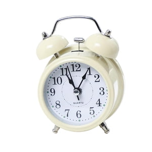 Bothyi - Reloj Despertador Con Esfera Luminosa, Alarma Fuerte Retro Sin Tictac Para Mesa De Niños Y Adultos