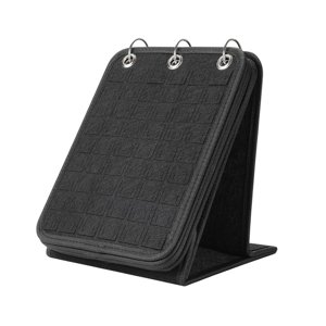 Ioensy - Soporte De Exhibición De Pines Organizador De Joyería Decorativo Soporte De Calendario De Almacenamiento De Pines Negro