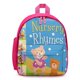 thumbnail image 1 of Rimas Infantiles Mochila Escolar para Niños y Niñas, Mochila Infantil Ligera de Alta Calidad, Grande y Duradera ROSA, 1 of 6
