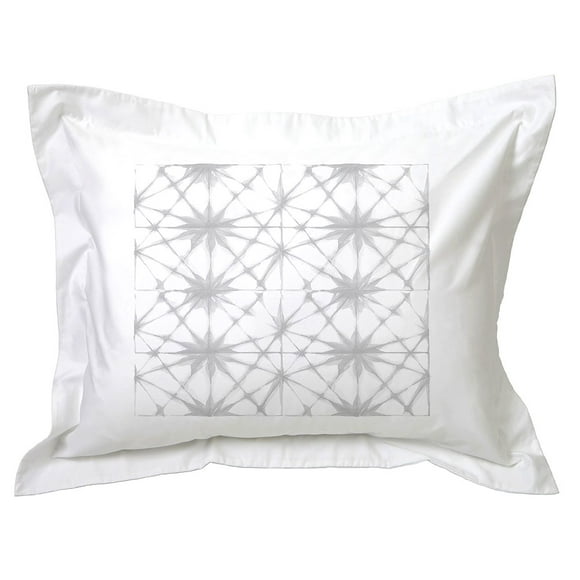Funda De Almohada - - Shibori Gris
