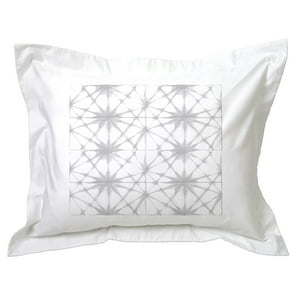 Tuyo Print - Funda De Almohada - - Shibori Gris