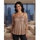 thumbnail image 1 of Blusa Mujer de Mangas Caídas con Lentejuelas Brillosas, 1 of 3