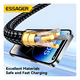 thumbnail image 3 of Cable USB-C para iphone 2m acero conector 8 pines Negro, 3 of 3