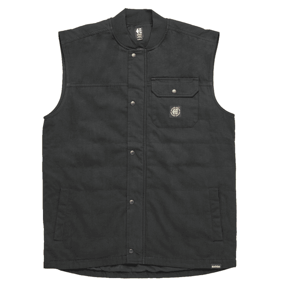 Chaqueta Santa Cruz Flame Vest Black