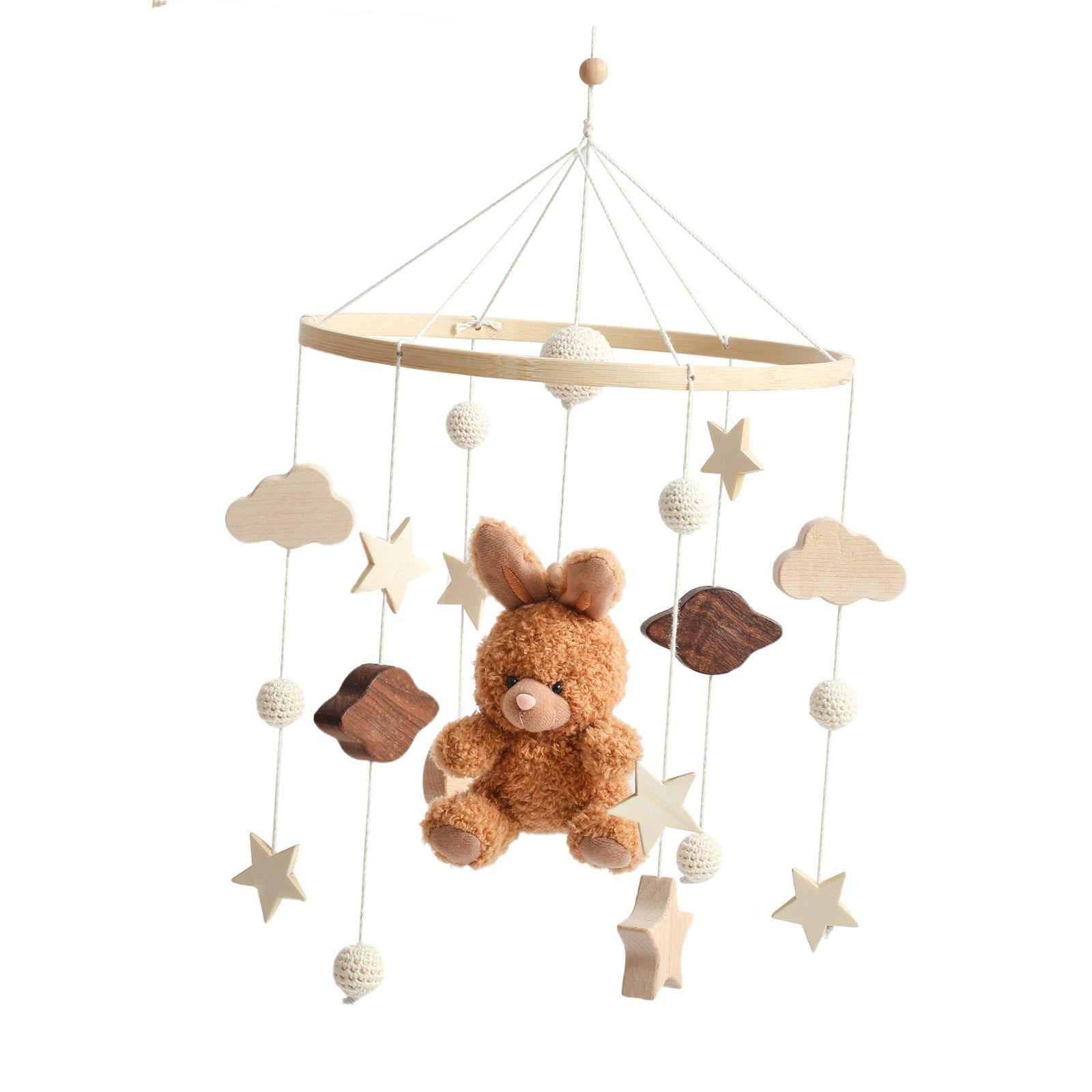 Bothyi - Cuna De Bebé Móvil Madera Móvil Para Bebés Para Guardería