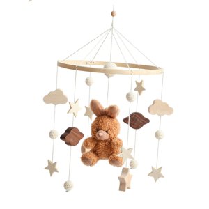Bothyi - Cuna De Bebé Móvil Madera Móvil Para Bebés Para Guardería