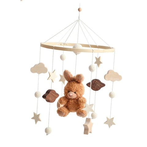 Bothyi - Cuna De Bebé Móvil Madera Móvil Para Bebés Para Guardería