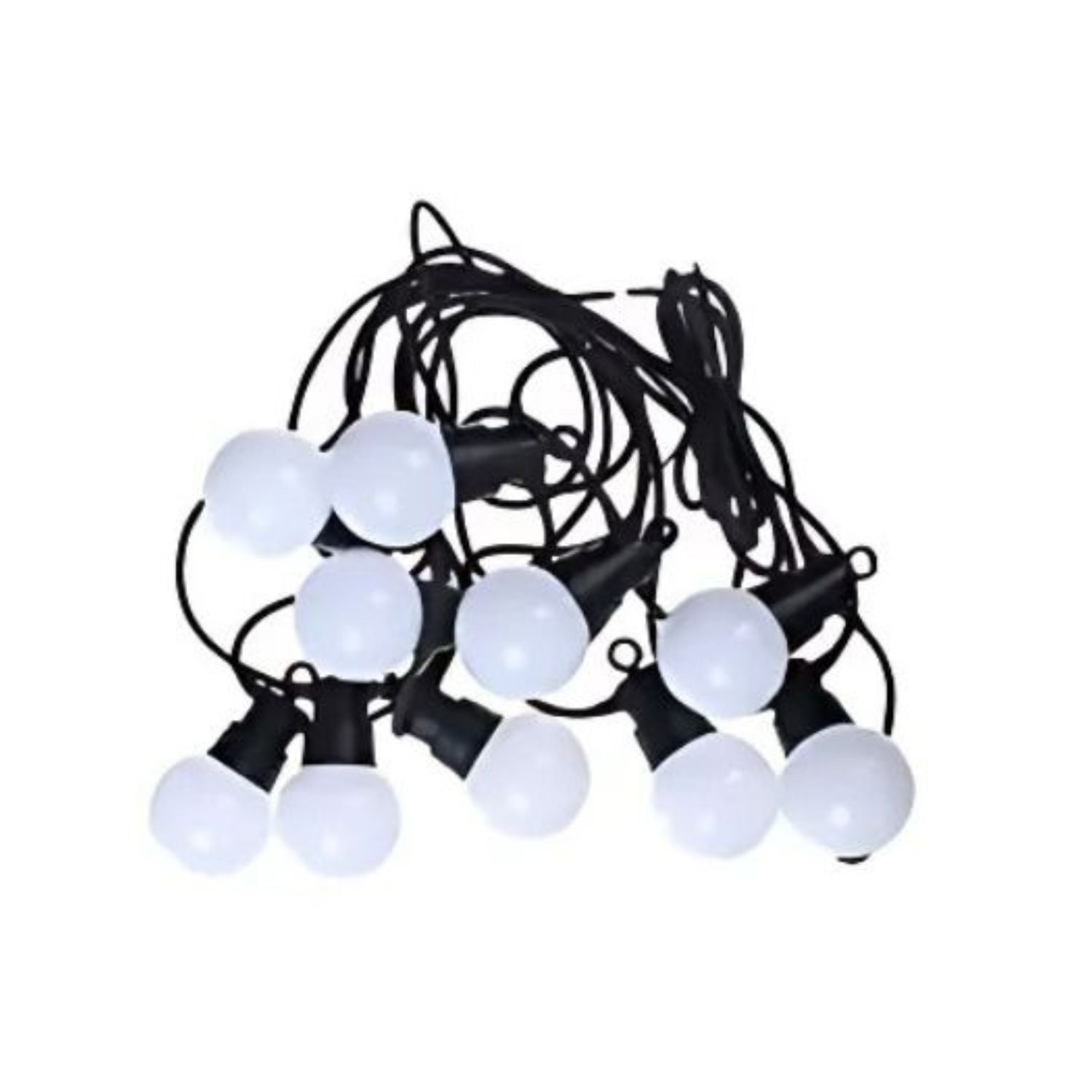 Disparo - Luces Guirnalda 10 Bobillas G50 Led Ampolleta Multicolor 5 Mts