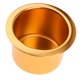 thumbnail image 1 of sostenedor de la bebida de la taza de la aleación de aluminio para el camión del coche marino del barco camper rv oro, 1 of 5