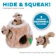 thumbnail image 3 of Juguete de peluche para perros Outward Hound Hide a Squirrel, pequeño, 3 of 6