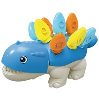 Bothyi - Montessori Fine Motor Dino Toy Souptoys Para Niño Niña Niños Pequeños Preescolar Azul