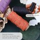 thumbnail image 4 of Hilo de lino Books By Hand 18 m – Juego de 3 (Naranja, Lavanda y Negro), 4 of 7