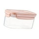 thumbnail image 1 of Organizador De Cocina Caja De Almacenamiento De Yogur Transparente Para Conservación De Frutas 500 Ml Rosa, 1 of 3