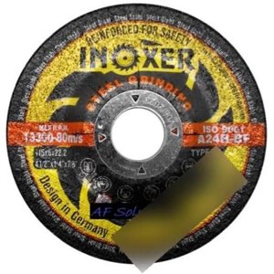 Inoxer - Disco Desbaste 4 1/2X6Mm X5Unidades