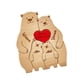 thumbnail image 5 of Bear Family Wooden Art Puzzle Familia Diy Familia De Osos Para Navidad Avaloramiento 4 Osos, 5 of 5