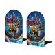 thumbnail image 1 of Transformers: Chispa Terrestre Sujetalibros decorativos temáticos, tope para estantería con base antideslizante, uso dual para hogar y oficina - 2 piezas, 1 of 6